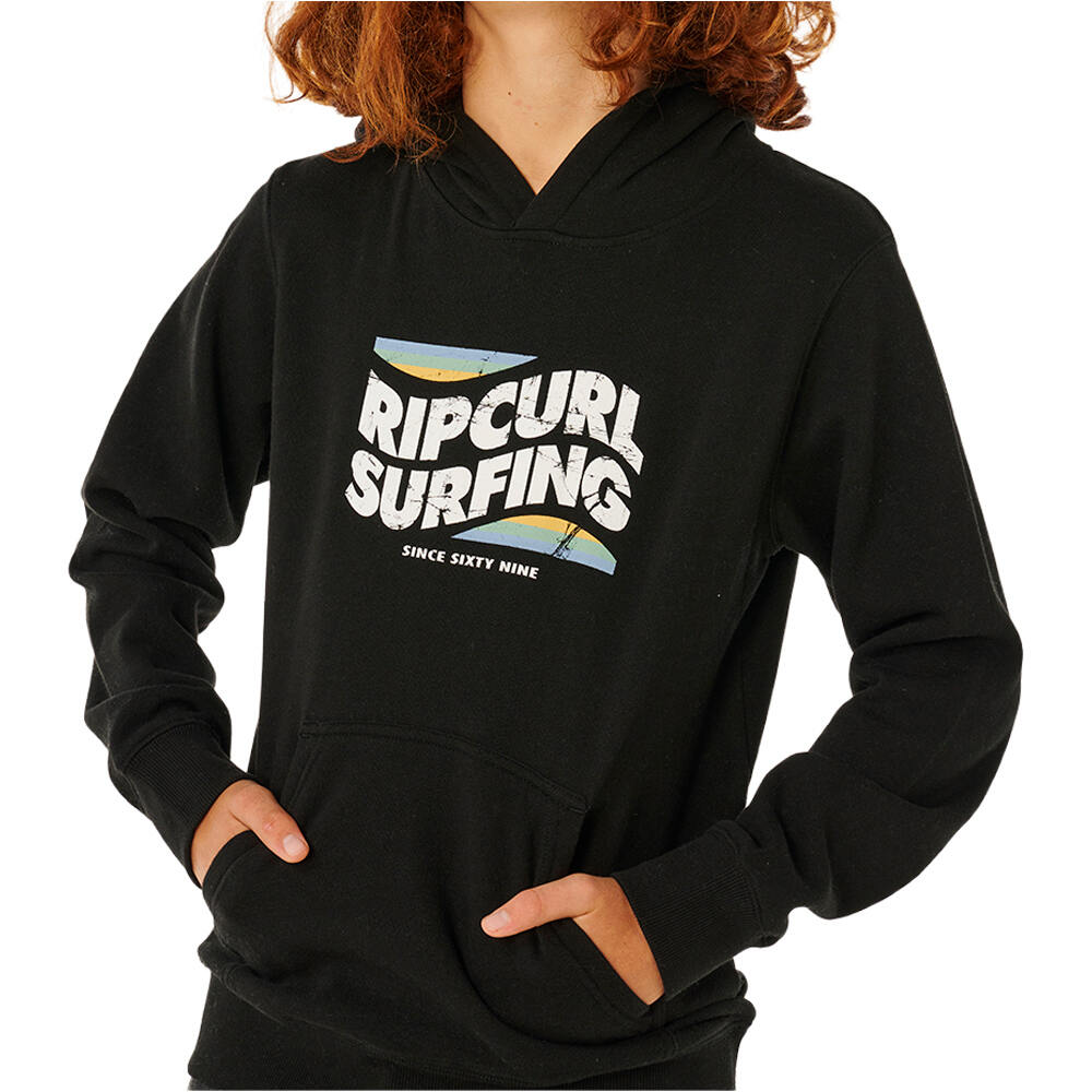 Rip Curl sudadera niño STREAMLINE HOOD-BOY vista frontal