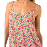Rip Curl textil playa y piscina LAS DALIAS DITSY COVER UP vista detalle