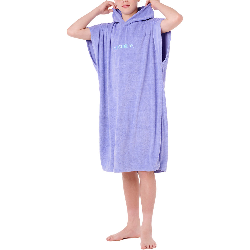 Rip Curl toallas playa infantil BRAND HOODED TOWEL - BOY vista frontal