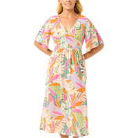 Rip Curl vestidos mujer CALA VADELLA MIDI DRESS vista frontal