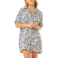 Rip Curl vestidos mujer LAS DALIAS SS SHIRT DRESS vista frontal