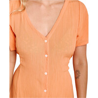 Rip Curl vestidos mujer MOLOKA S/S LONG DRESS vista detalle