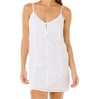 Rip Curl vestidos mujer OASIS BRODERIE SLIP DRESS vista frontal