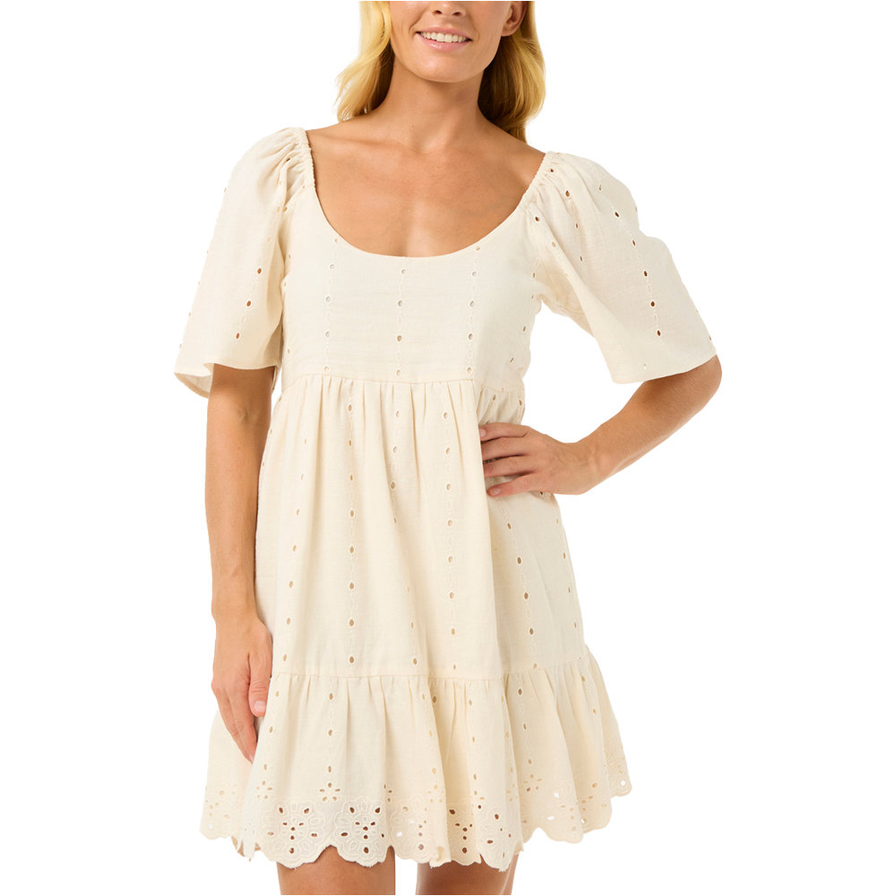 Rip Curl vestidos mujer SAN CARLOS LA JOYA S/S MINI vista frontal