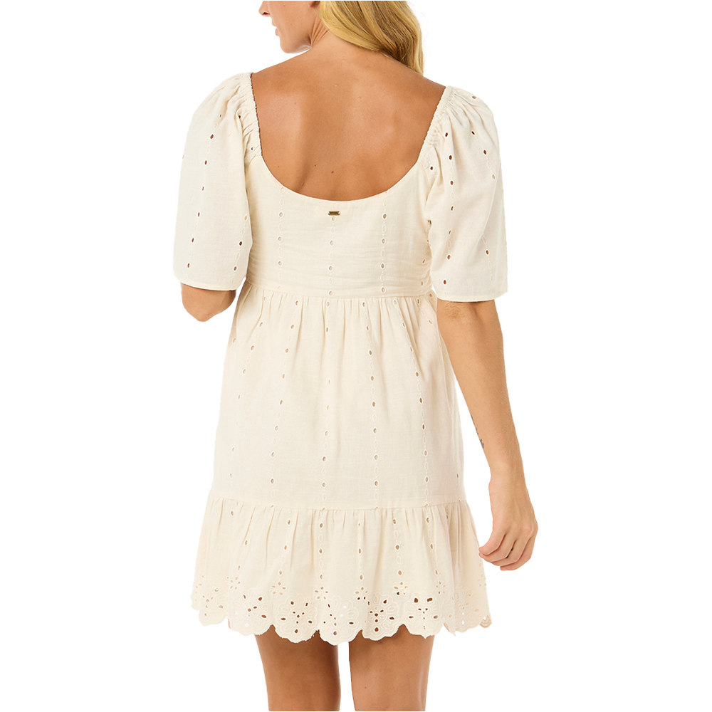 Rip Curl vestidos mujer SAN CARLOS LA JOYA S/S MINI vista trasera
