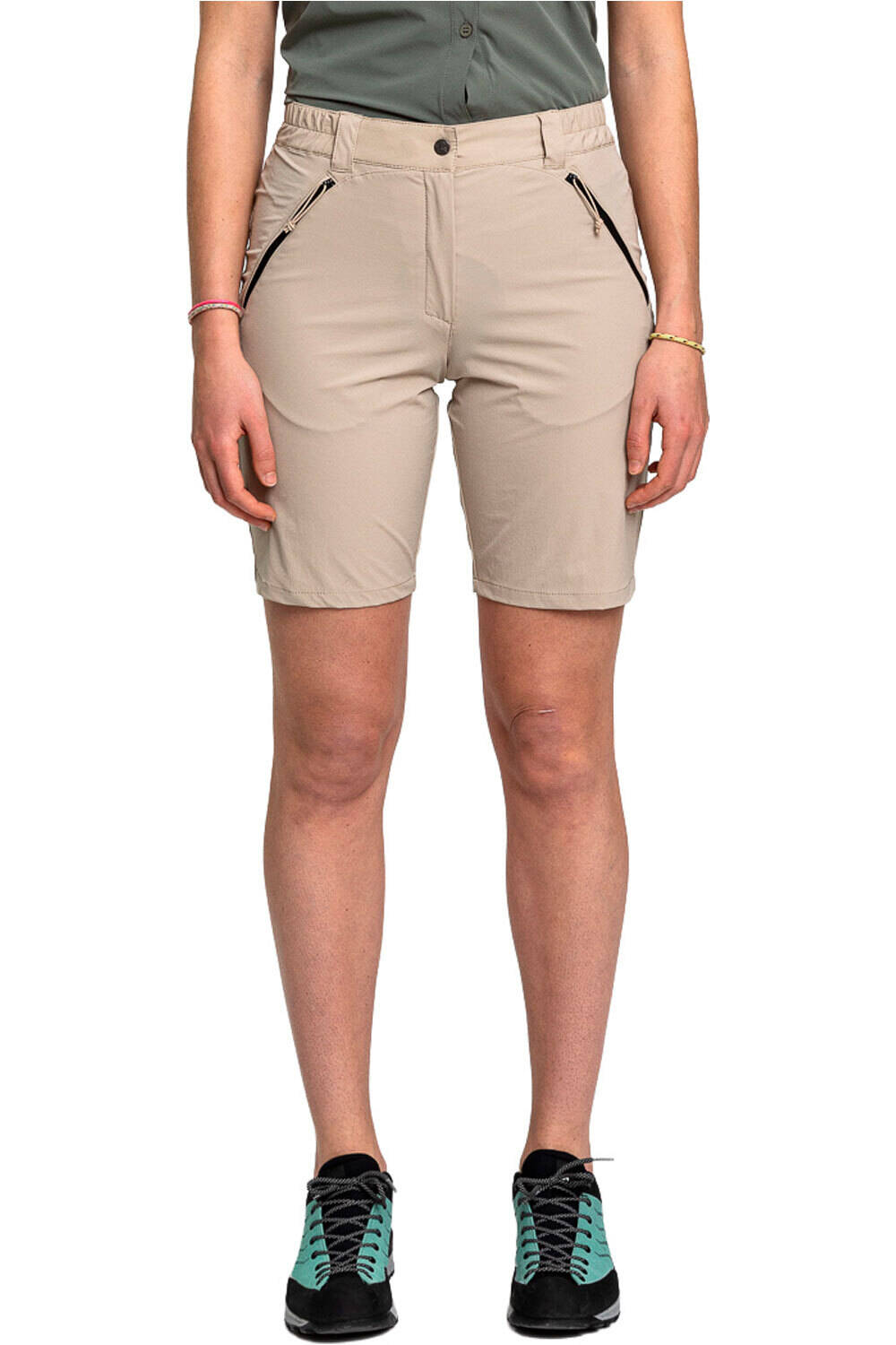 Rock Experience pantalón corto montaña mujer OBSERVER 3.0 BERMUDA WOMAN PANT vista frontal