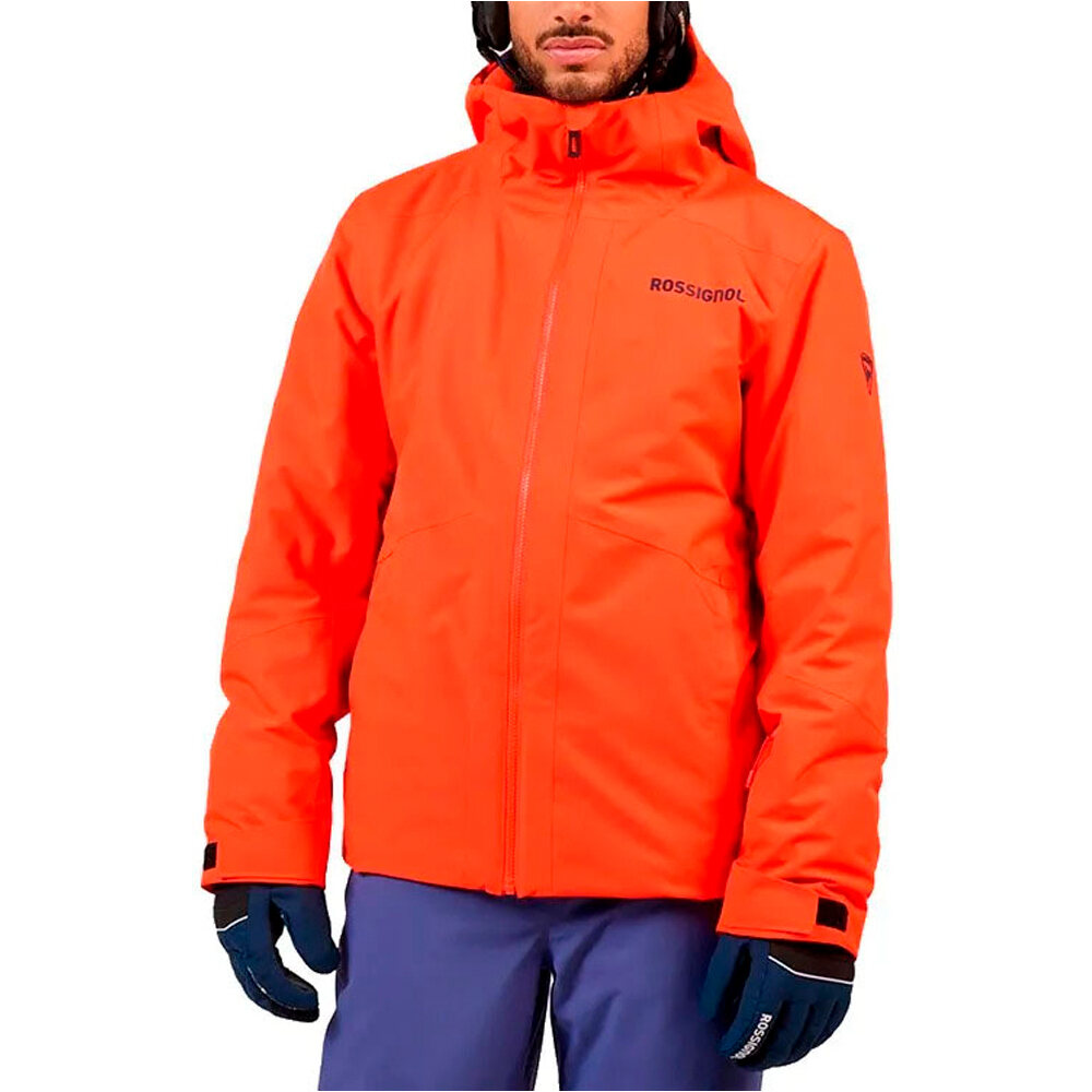 Rossignol chaqueta esquí hombre ROCHRUN INSULATED JKT RO vista frontal