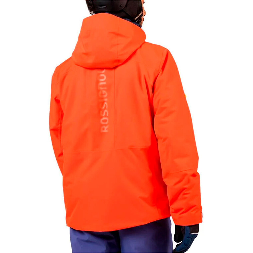 Rossignol chaqueta esquí hombre ROCHRUN INSULATED JKT RO vista trasera