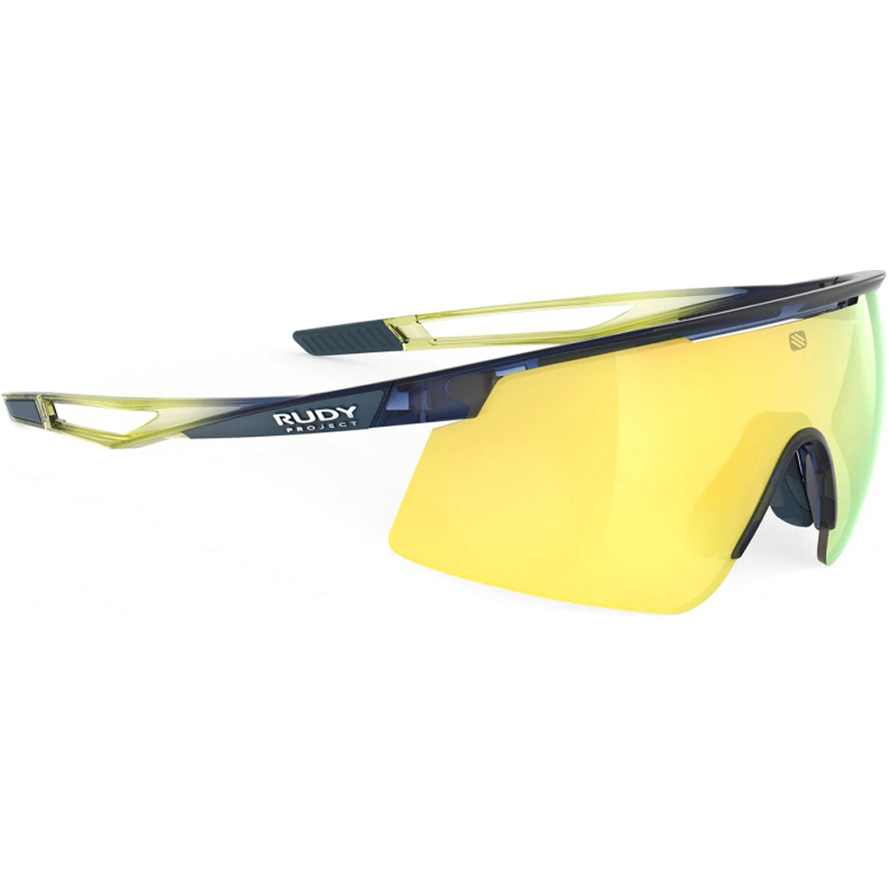 Rudy Project gafas ciclismo TURBOLENCE Crystal Blue Avio Apple Green 01