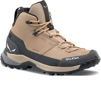 Salewa bota trekking mujer PUEZ LEATHER MID PTX W lateral interior