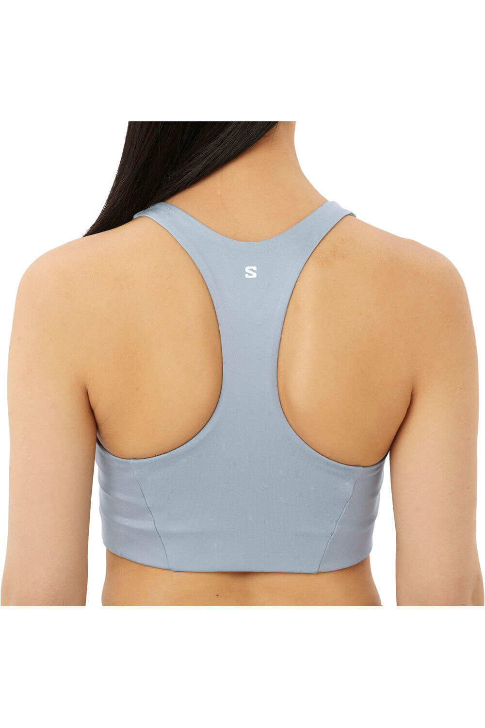 Salomon body running mujer SHKout CORE BRA W vista detalle