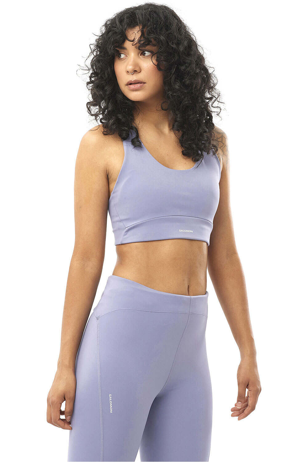 Salomon body running mujer SHKout CORE BRA W vista frontal