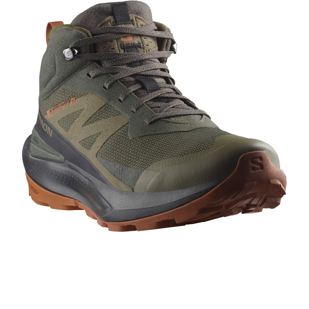 Salomon bota trekking hombre ELIXIR ACTIV MID GTX lateral interior