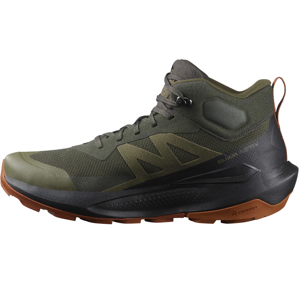 Salomon bota trekking hombre ELIXIR ACTIV MID GTX puntera