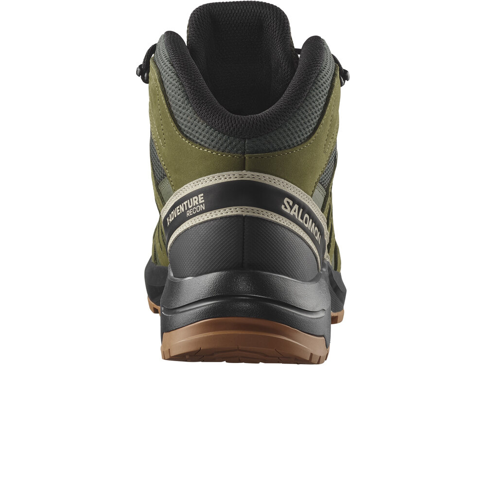 Salomon bota trekking hombre X-ADVENTURE RECON MID GTX vista trasera