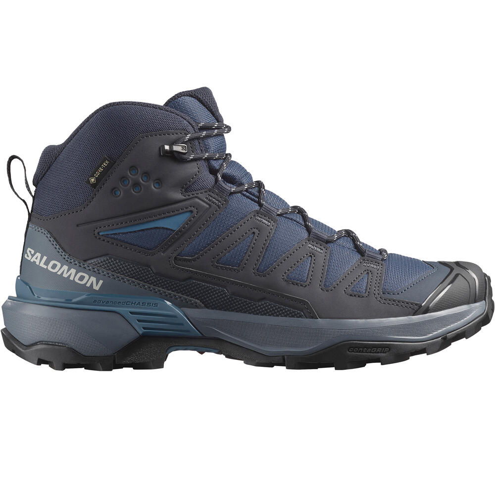 Salomon bota trekking hombre X ULTRA 360 MID GTX lateral exterior