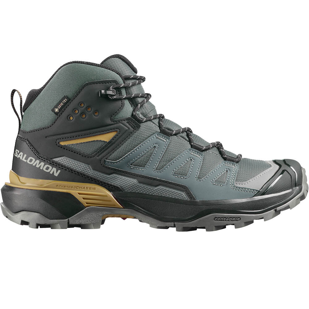Salomon bota trekking hombre X ULTRA 360 MID GTX lateral exterior