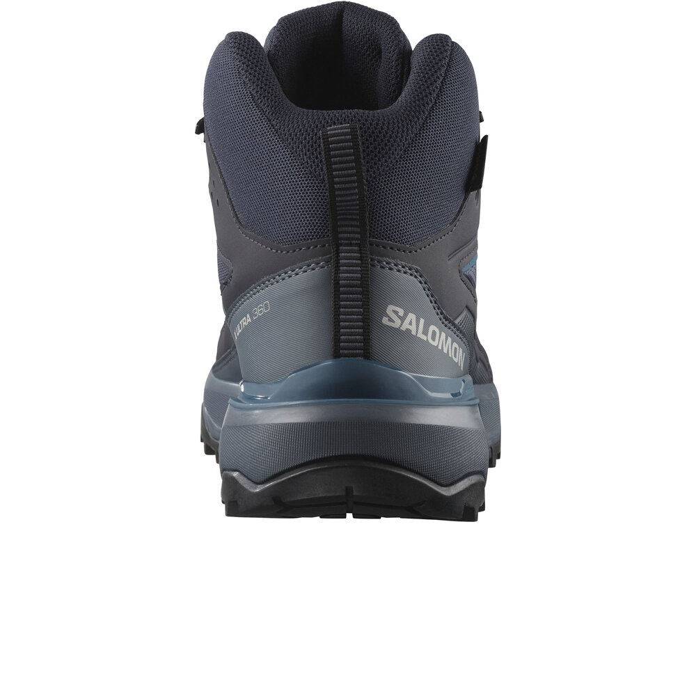 Salomon bota trekking hombre X ULTRA 360 MID GTX vista trasera