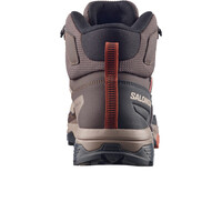 Salomon bota trekking hombre X ULTRA 5 MID GTX vista trasera