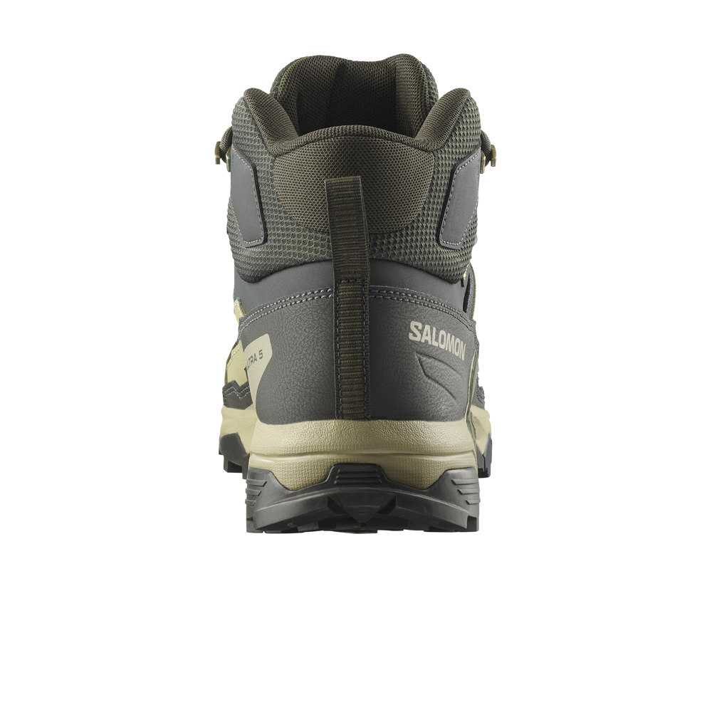 Salomon bota trekking hombre X ULTRA 5 MID WIDE GTX vista trasera