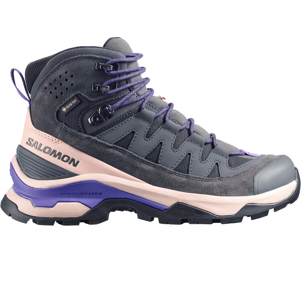 Salomon bota trekking mujer QUEST ECHO GTX W lateral exterior