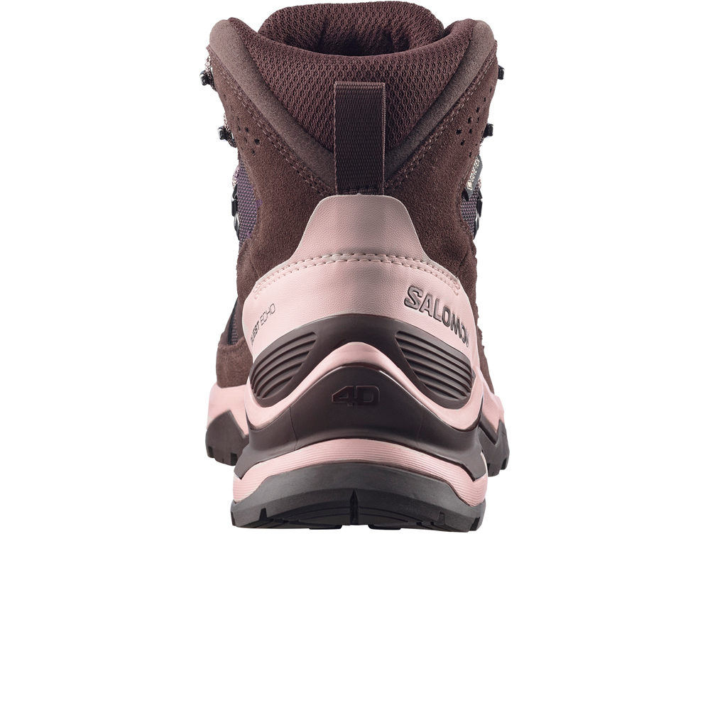 Salomon bota trekking mujer QUEST ECHO GTX W vista trasera