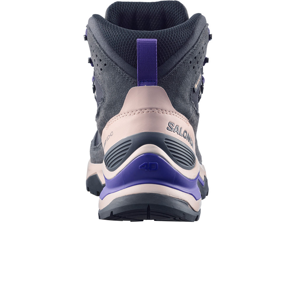 Salomon bota trekking mujer QUEST ECHO GTX W vista trasera