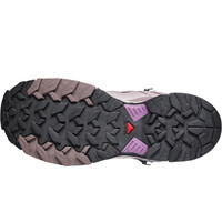 Salomon bota trekking mujer X ULTRA 360 EDGE MID GTX W vista trasera