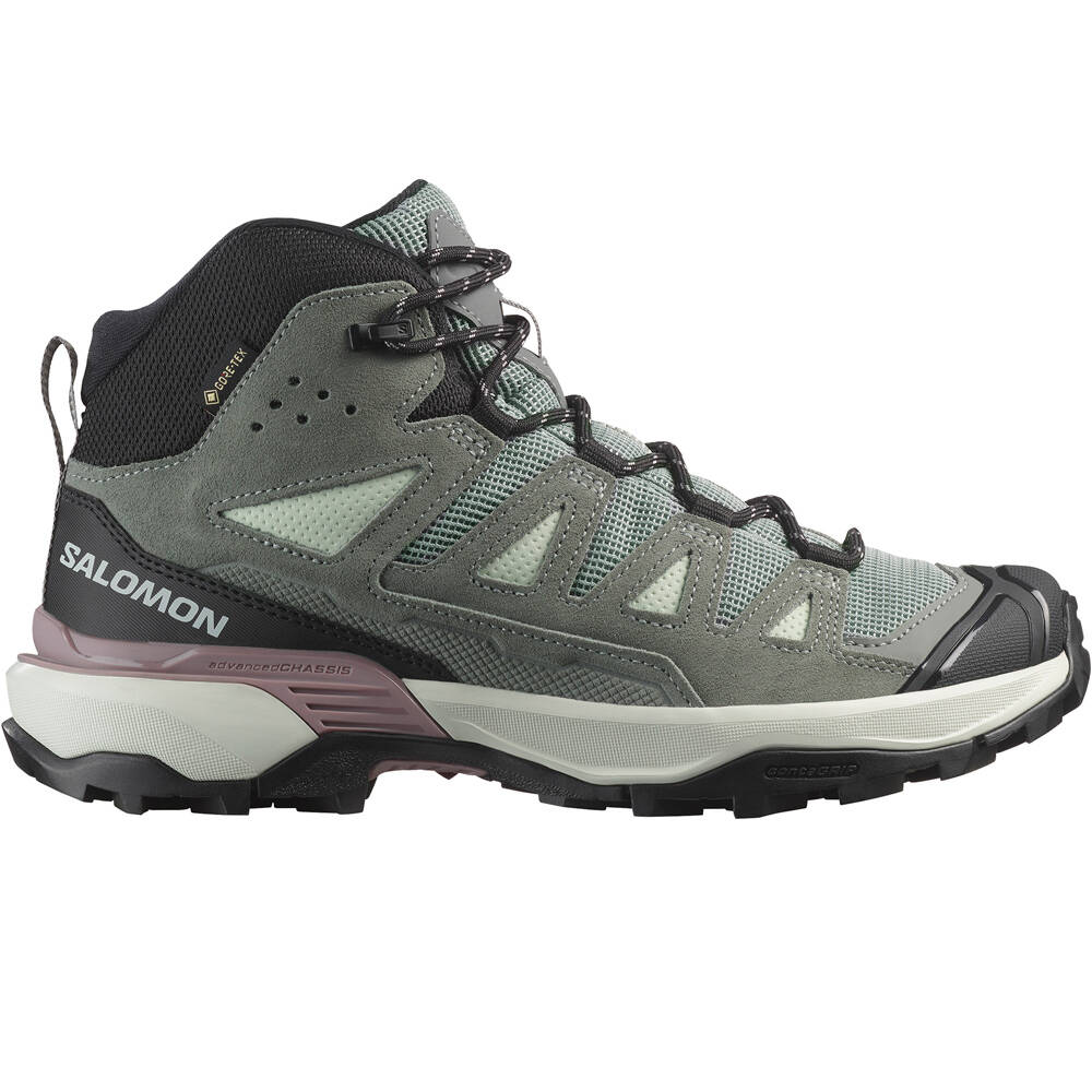 Salomon bota trekking mujer X ULTRA 360 LTR MID GTX W lateral exterior