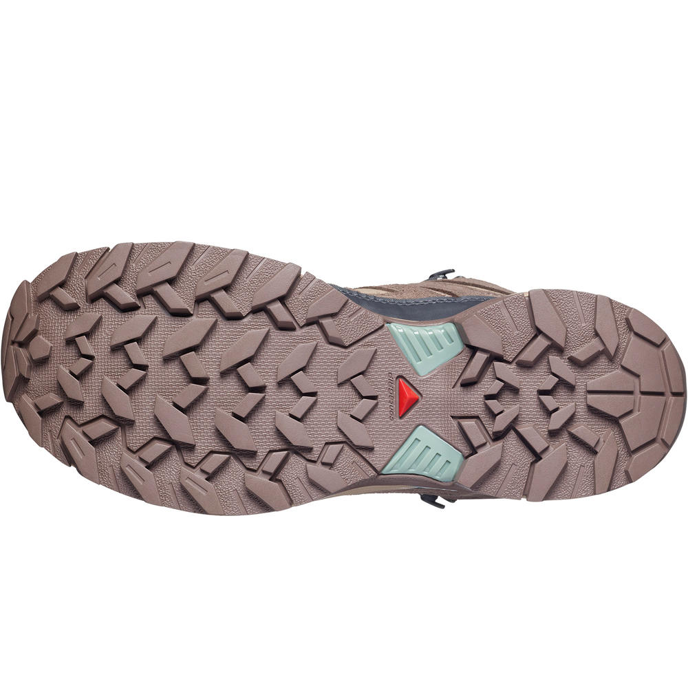 Salomon bota trekking mujer X ULTRA 360 LTR MID GTX W vista superior