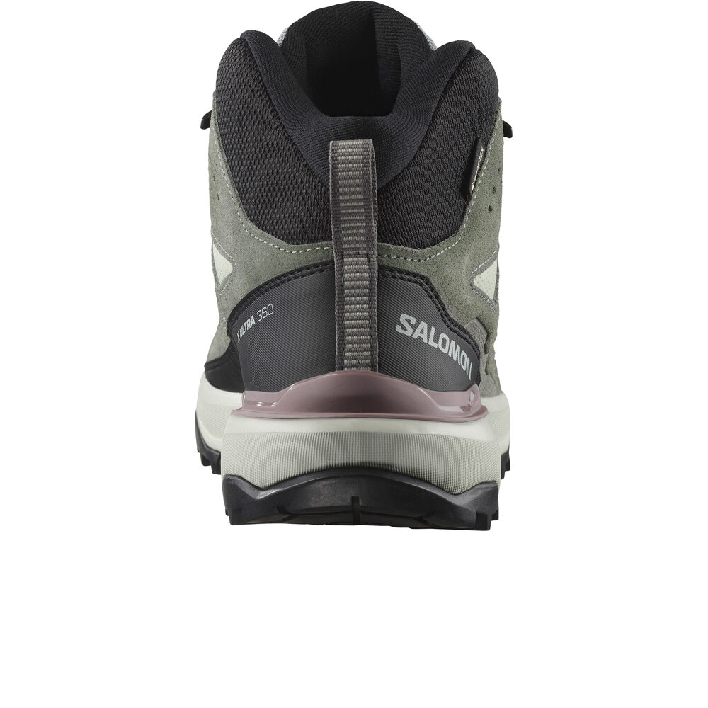 Salomon bota trekking mujer X ULTRA 360 LTR MID GTX W vista trasera