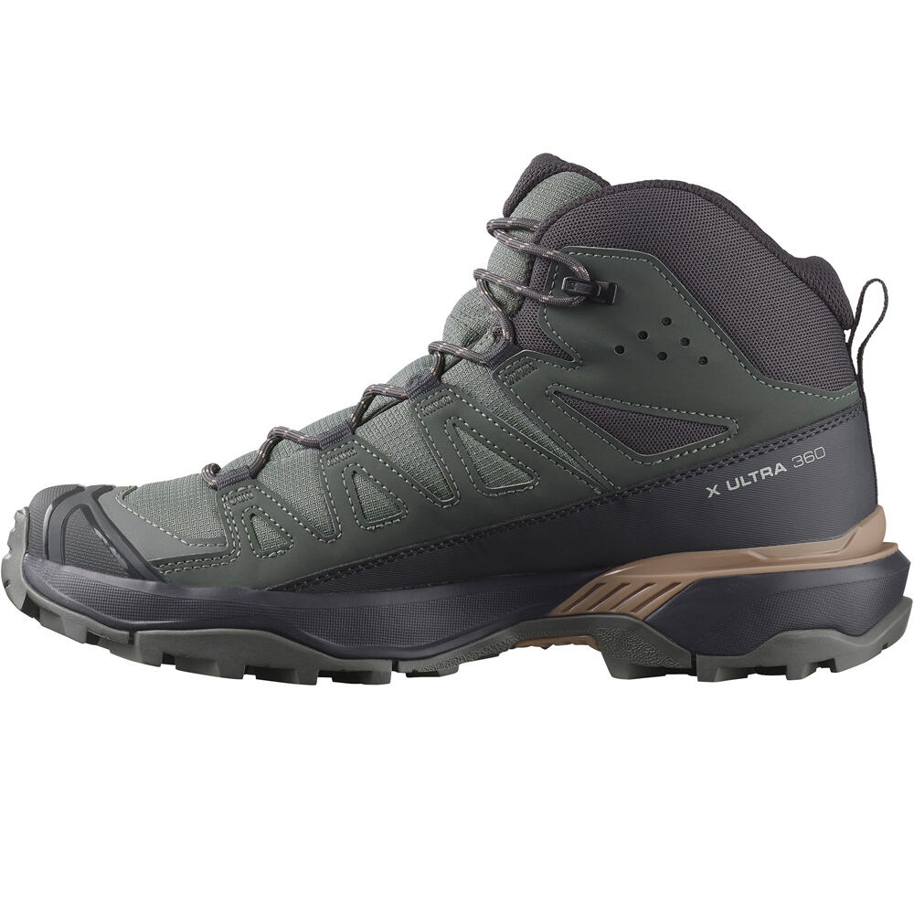 Salomon bota trekking mujer X ULTRA 360 MID GTX W puntera