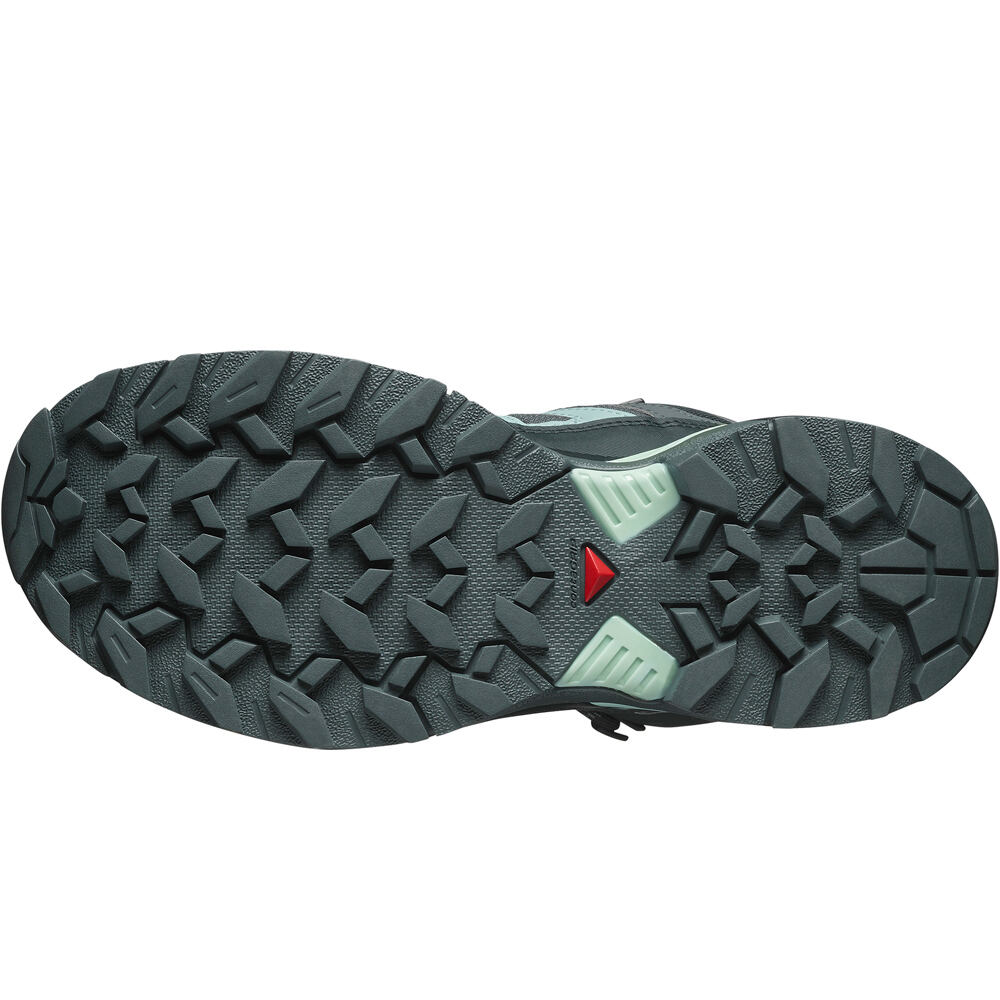 Salomon bota trekking mujer X ULTRA 360 MID GTX W vista superior