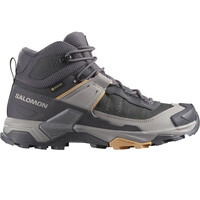 Salomon bota trekking mujer X ULTRA 5 MID GTX W lateral exterior