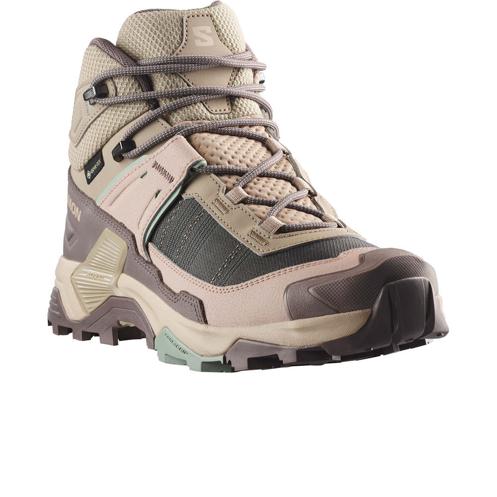 Salomon bota trekking mujer X ULTRA 5 MID GTX W lateral interior