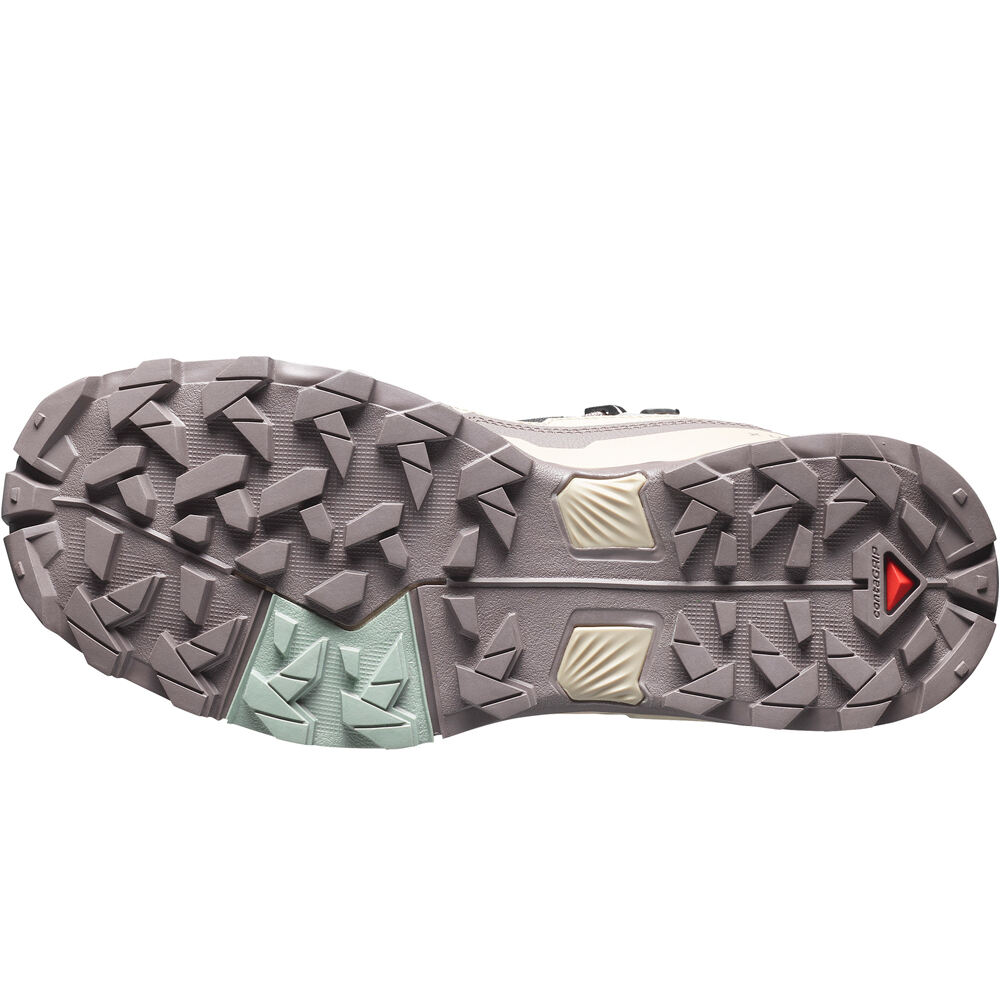 Salomon bota trekking mujer X ULTRA 5 MID GTX W vista superior