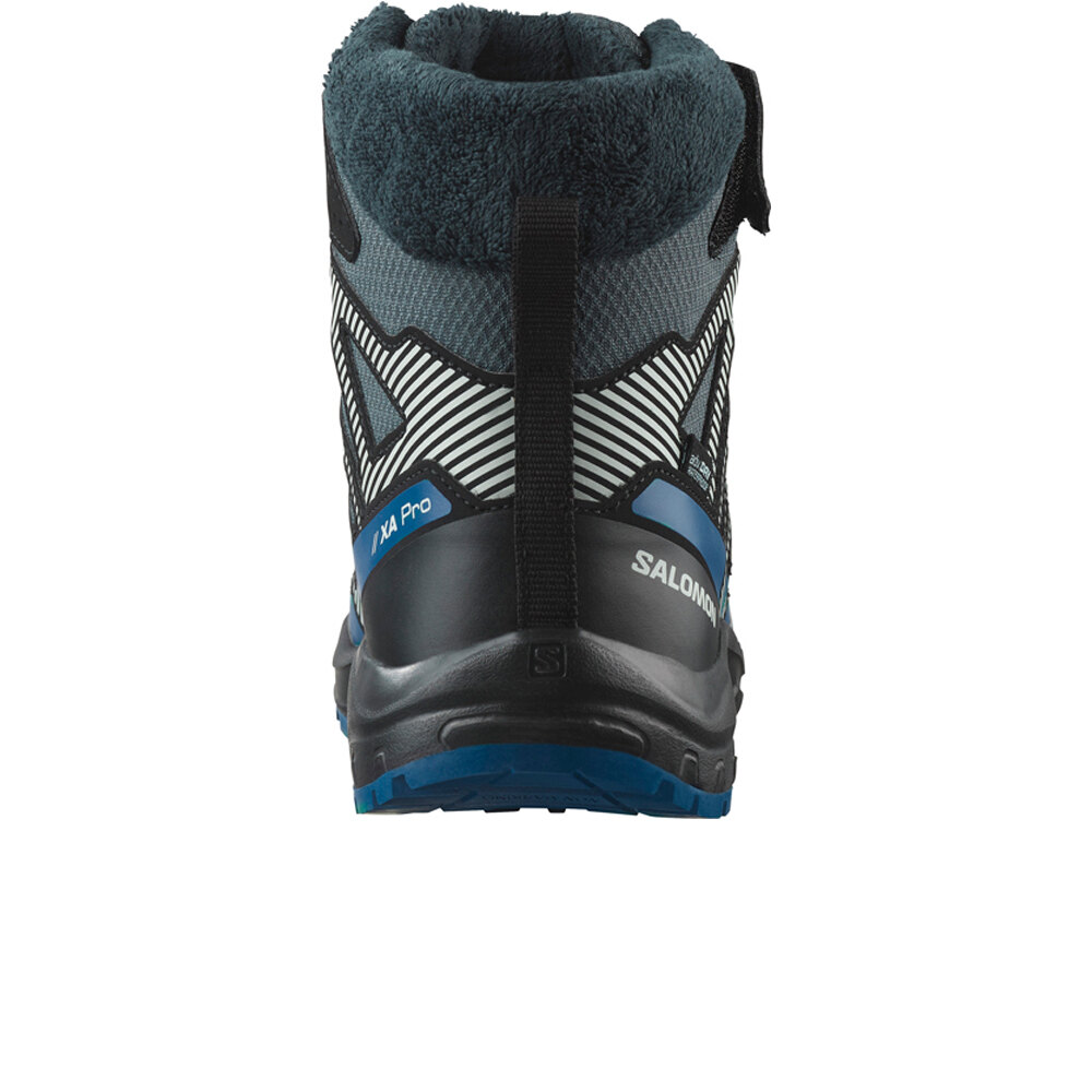 Salomon bota trekking niño XA PRO V8 WINTER WP J vista trasera