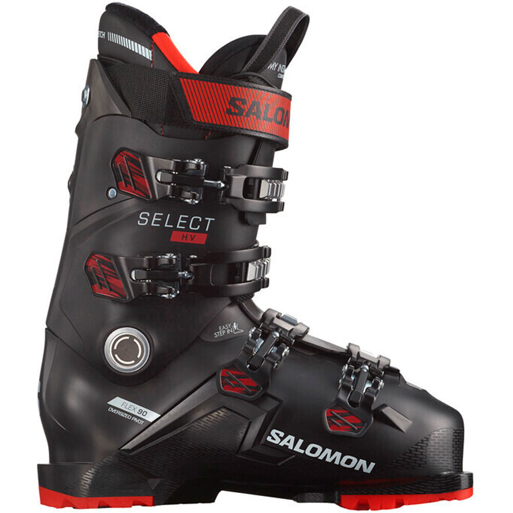 Salomon botas de esquí hombre ALP. BOOTS SELECT HV 90 GW Bk/Red/Belu lateral exterior
