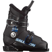 Salomon botas de esquí niño ALP. BOOTS TEAM T2 Black/Race Blue/White lateral exterior