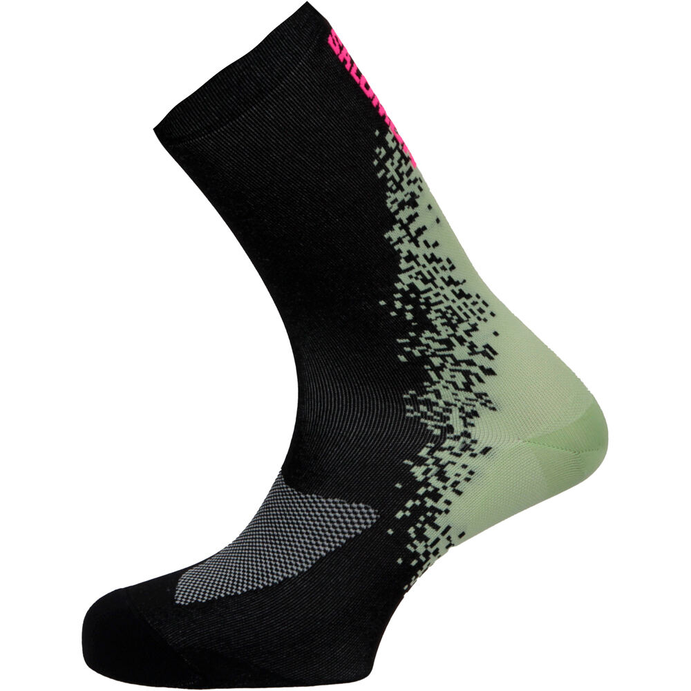 Salomon calcetines running GRVL CREW vista frontal