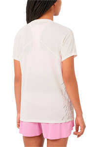 Salomon camiseta entrenamiento manga corta mujer SENSE AERO SS TEE GFX W vista trasera