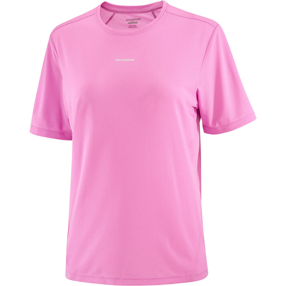 Salomon camiseta entrenamiento manga corta mujer SHKout CORE SS TEE W vista detalle