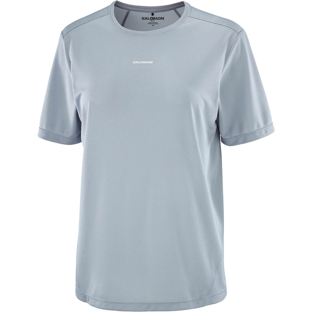 Salomon camiseta entrenamiento manga corta mujer SHKout CORE SS TEE W vista detalle