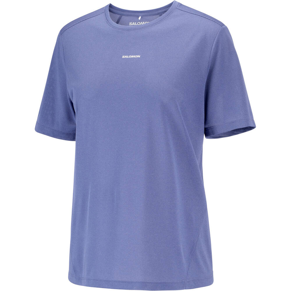Salomon camiseta entrenamiento manga corta mujer SHKout CORE SS TEE W vista detalle