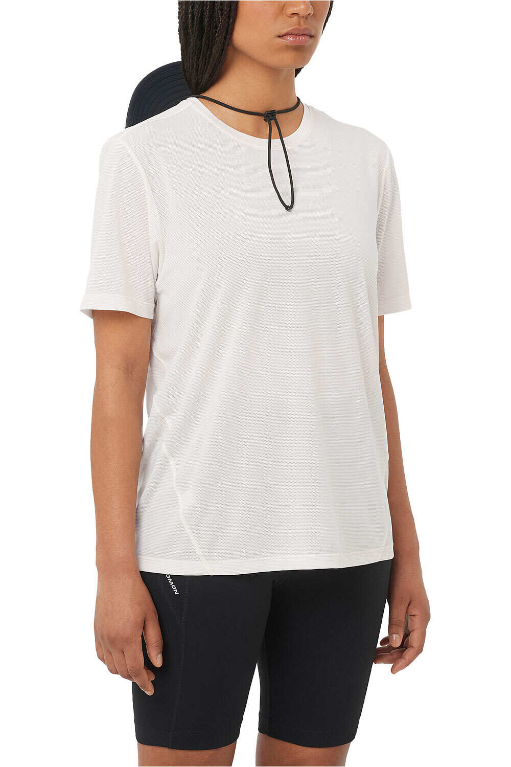 Salomon camiseta entrenamiento manga corta mujer SHKout CORE SS TEE W vista frontal