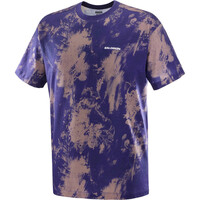 Salomon camiseta montaña manga corta hombre CANOPY AO PRINT TEE M 03