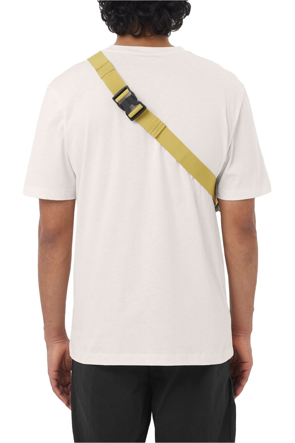 Salomon camiseta montaña manga corta hombre CHEST LOGO REGULAR TEE M vista trasera