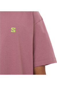 Salomon camiseta montaña manga corta hombre ROUND LOGO GRAPHIC 03