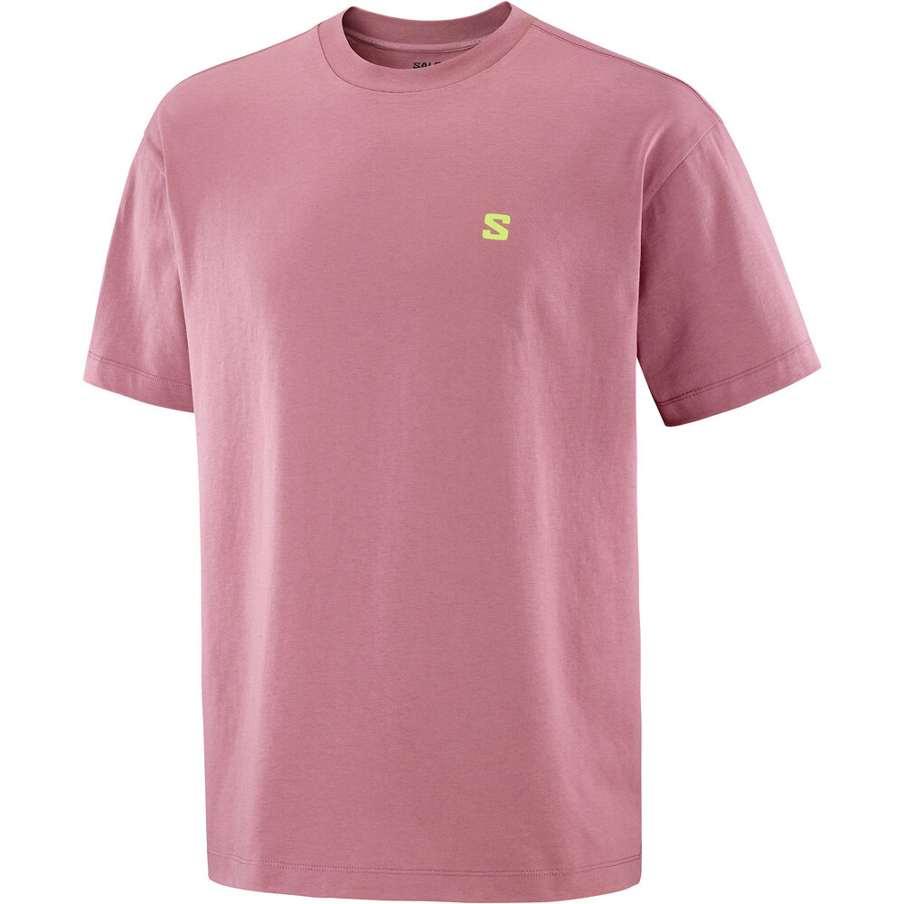 Salomon camiseta montaña manga corta hombre ROUND LOGO GRAPHIC 05