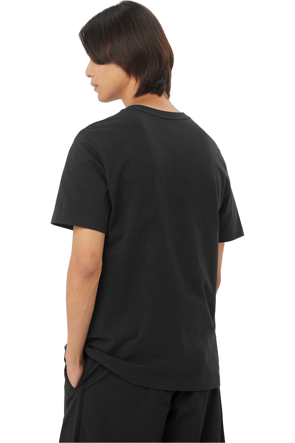 Salomon camiseta montaña manga corta hombre SALOMON LOGO SS TEE M vista trasera